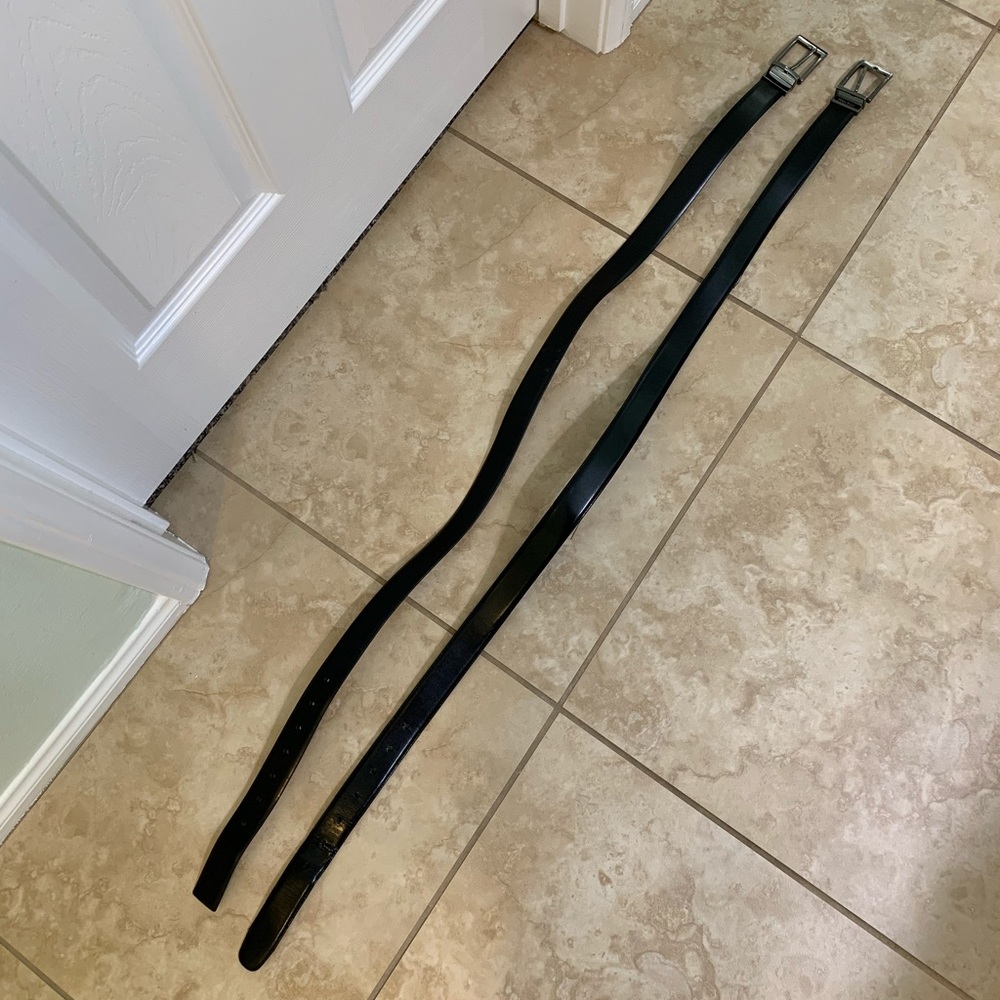 Two Perry Ellis Belts